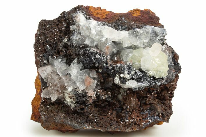 Sparkling Adamite Crystals on Matrix - Ojuela Mine, Mexico #327094